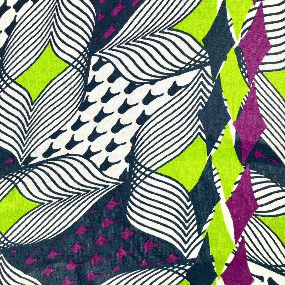 Fashion de Woodin Ghana 86129 African Print Waxed Fabric Geometric 48